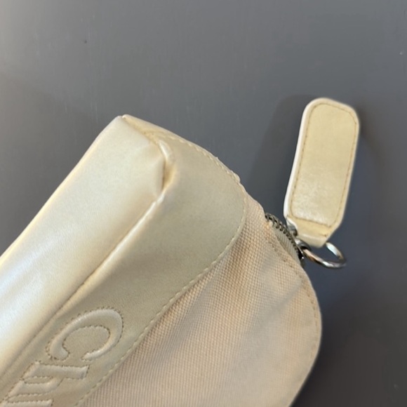 Chloé Linen Canvas Bag / Cosmetic Pouch - Picture 5 of 11